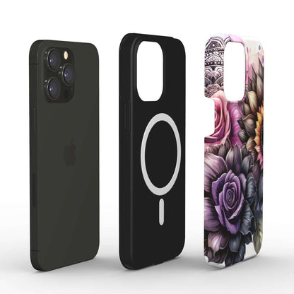 MagSafe Tough iPhone Case with Dual Layers and Glossy Finish