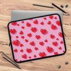 Pink Heart Laptop Sleeve