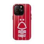 Nottingham Forest Magsafe iPhone Case in red with club crest and dual-layer protection