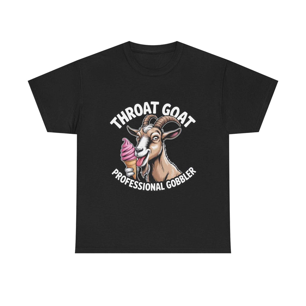 Throat Goat T-Shirt with bold graphic and comfortable 100% cotton fabric