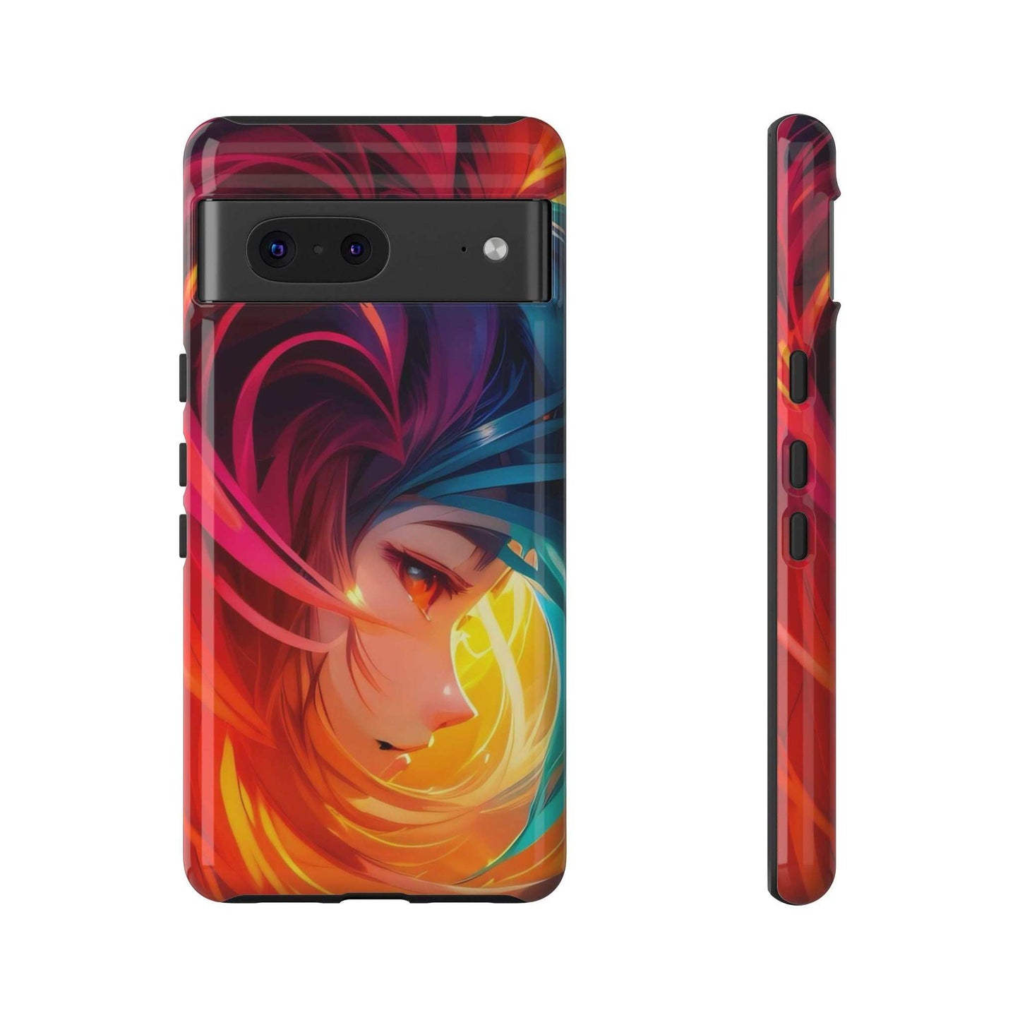 Colourful Anime Pride Google Pixel Phone Case Designed By Littlebitz 