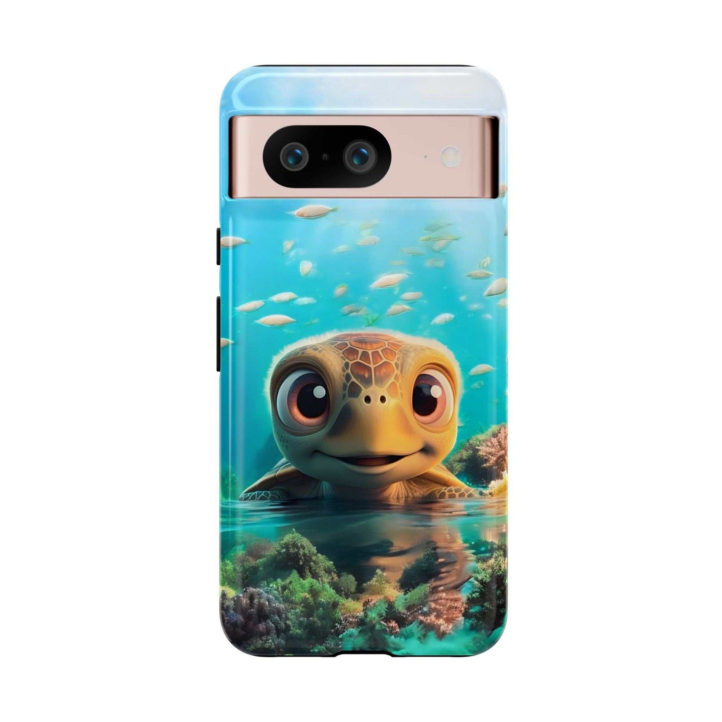 Sea Turtle Google Pixel Phone Case designed by Littlebitz 