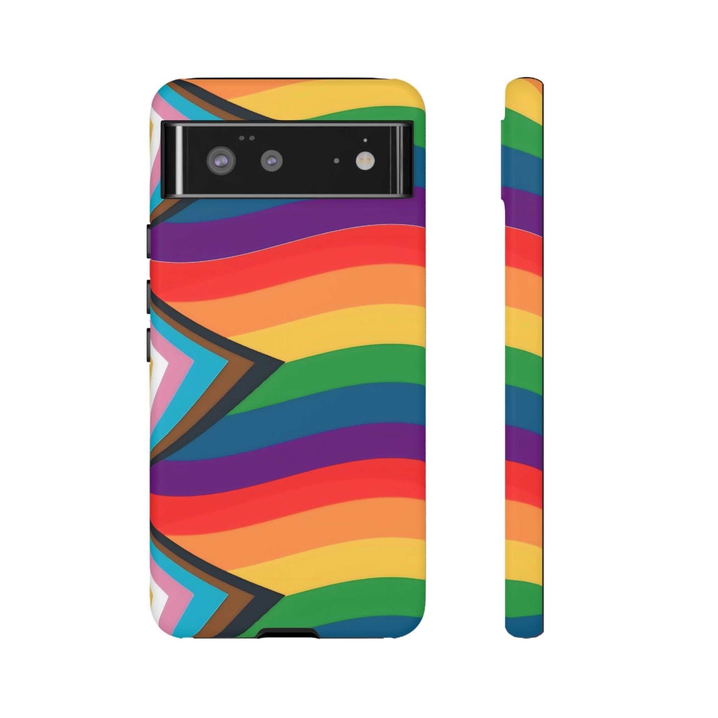 Colourful Pride Google Pixel Phone Case designed by littlebitz