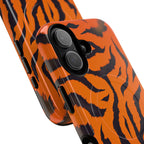 Orange Tiger Print iPhone Magsafe Phone Case