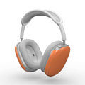 Bold orange AirPods Max case protecting headphones with lightweight, scratch-resistant cover