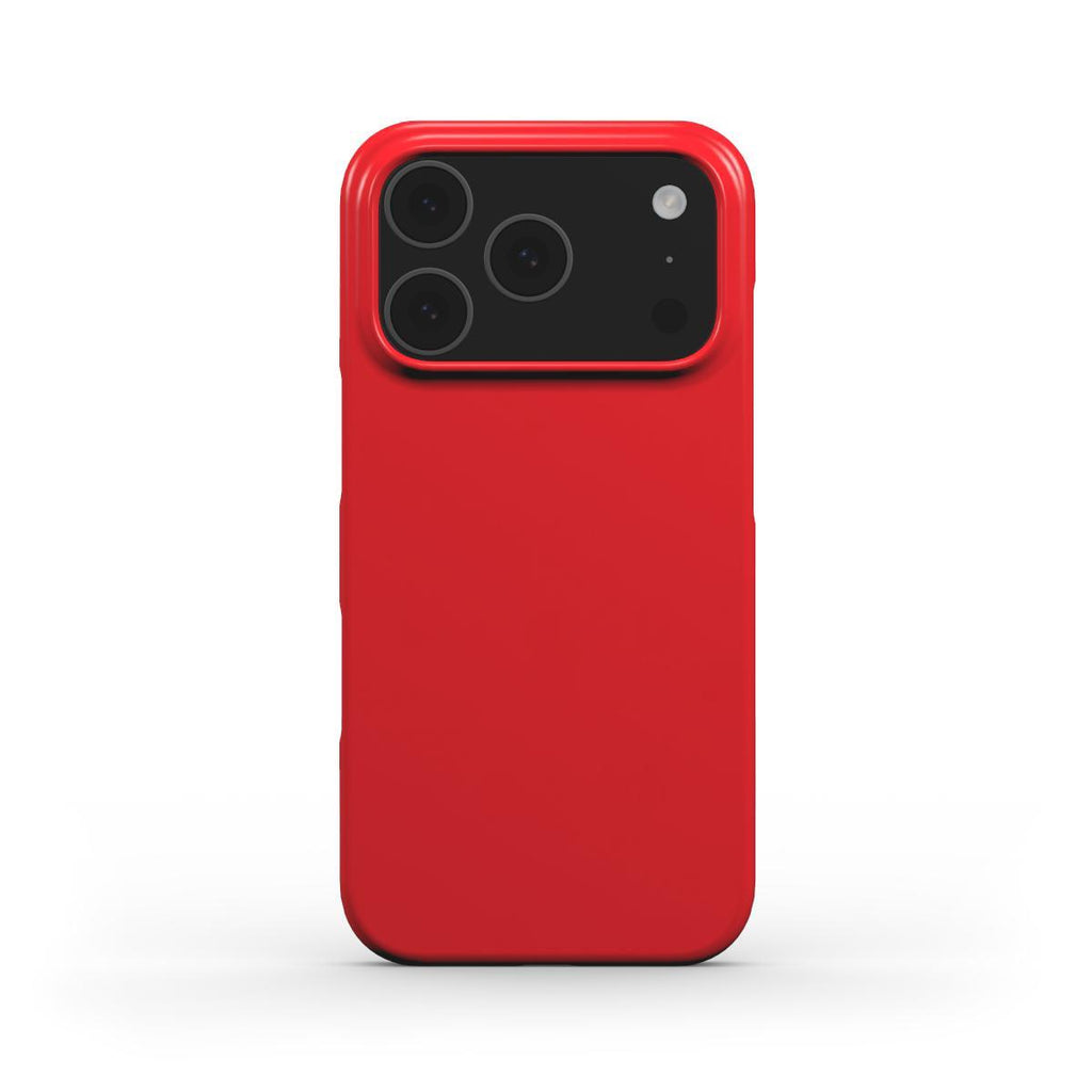 Red Slim iPhone Case