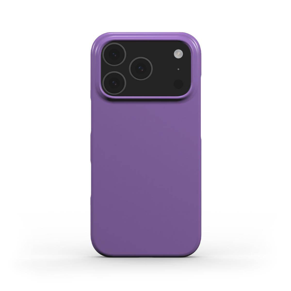 Purple Slim iPhone Case