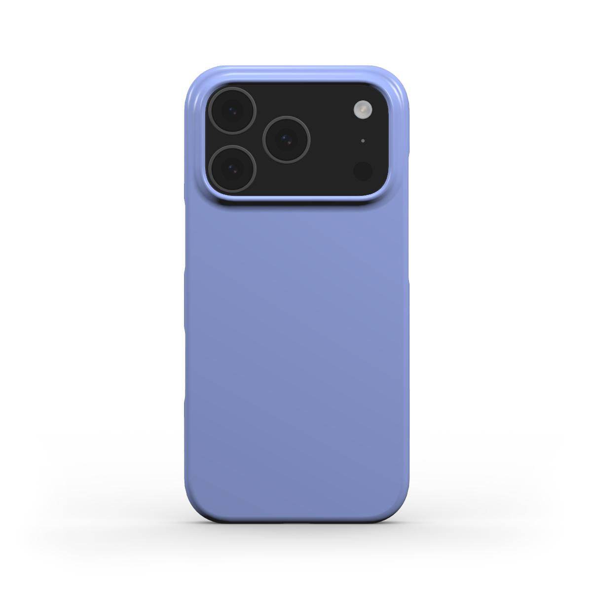 Sky Blue Slim iPhone Case