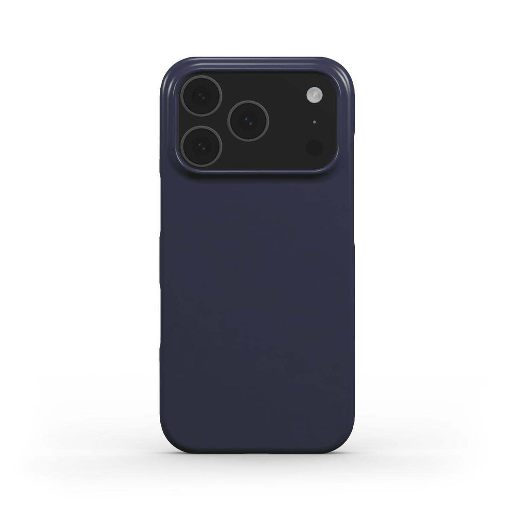 Deep Blue Slim iPhone Case
