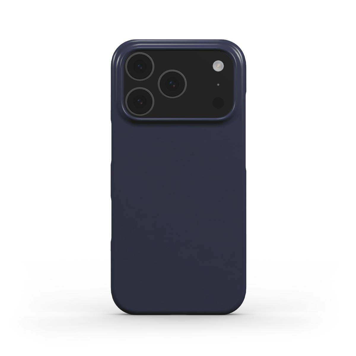 Deep Blue Slim iPhone Case