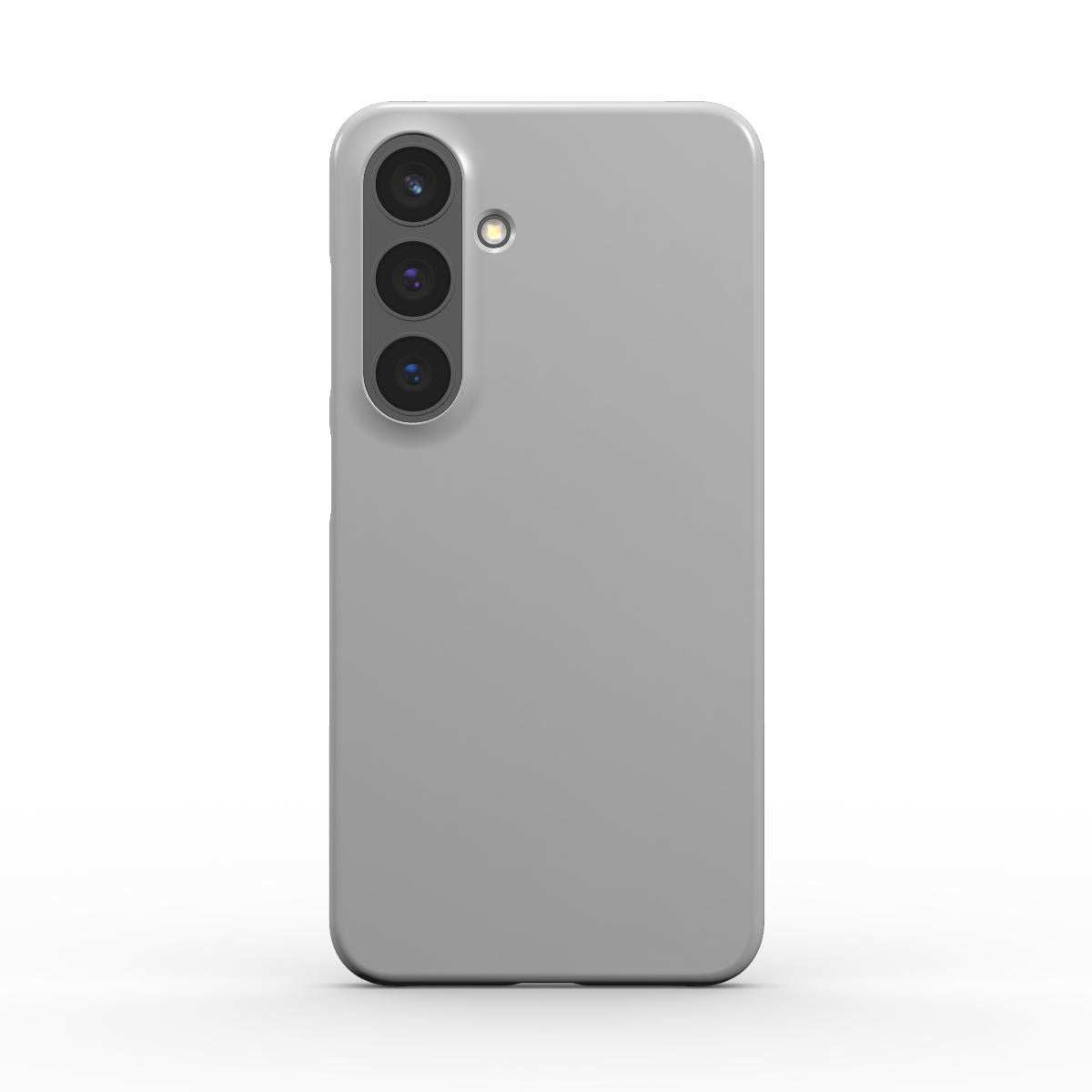 Silver Samsung Slim Phone Case