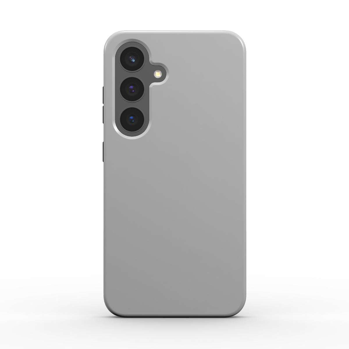Silver Samsung Dual Layer Phone Case