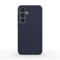 Deep Blue Samsung dual layer phone case with shock-absorbing TPU liner and glossy finish for iPhone protection