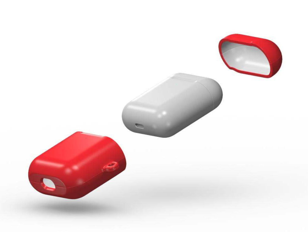 Red Apple AirPods/Pro Protective Case