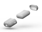 Silver Apple AirPods/Pro Protective Case