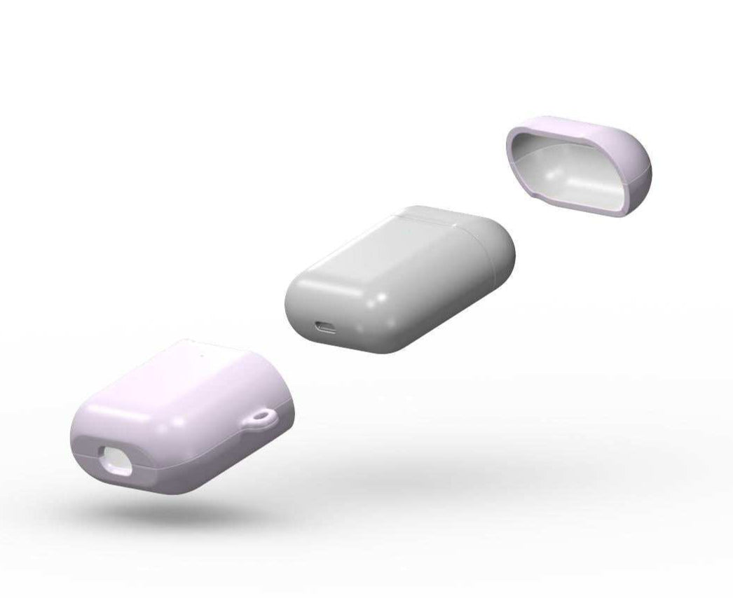 Lavender Apple AirPods/Pro Protective Case
