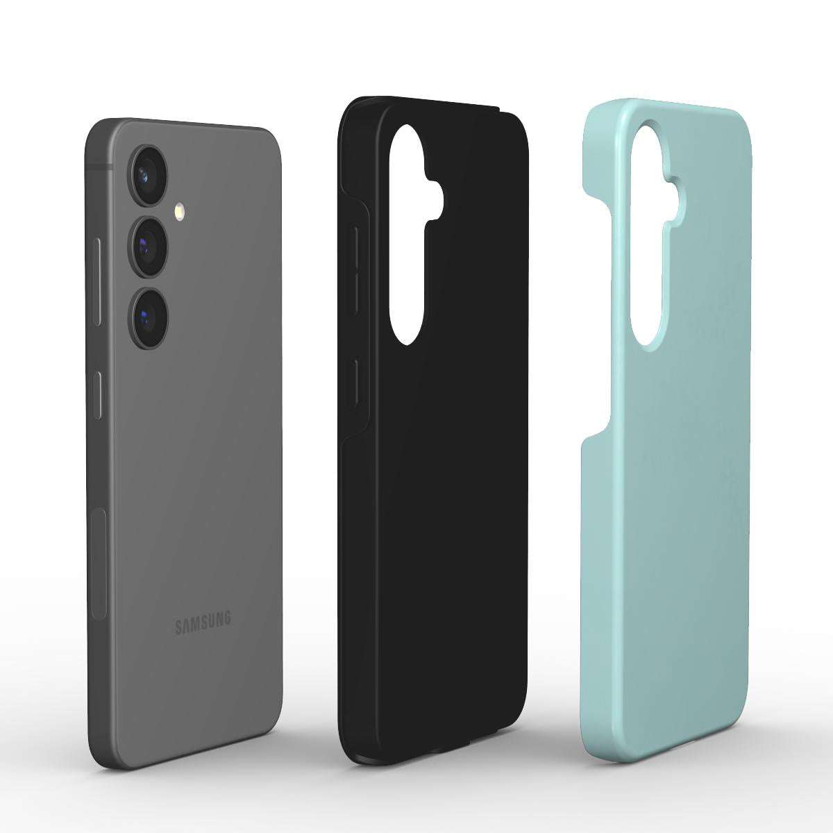 Teal Green Samsung Dual Layer Phone Case