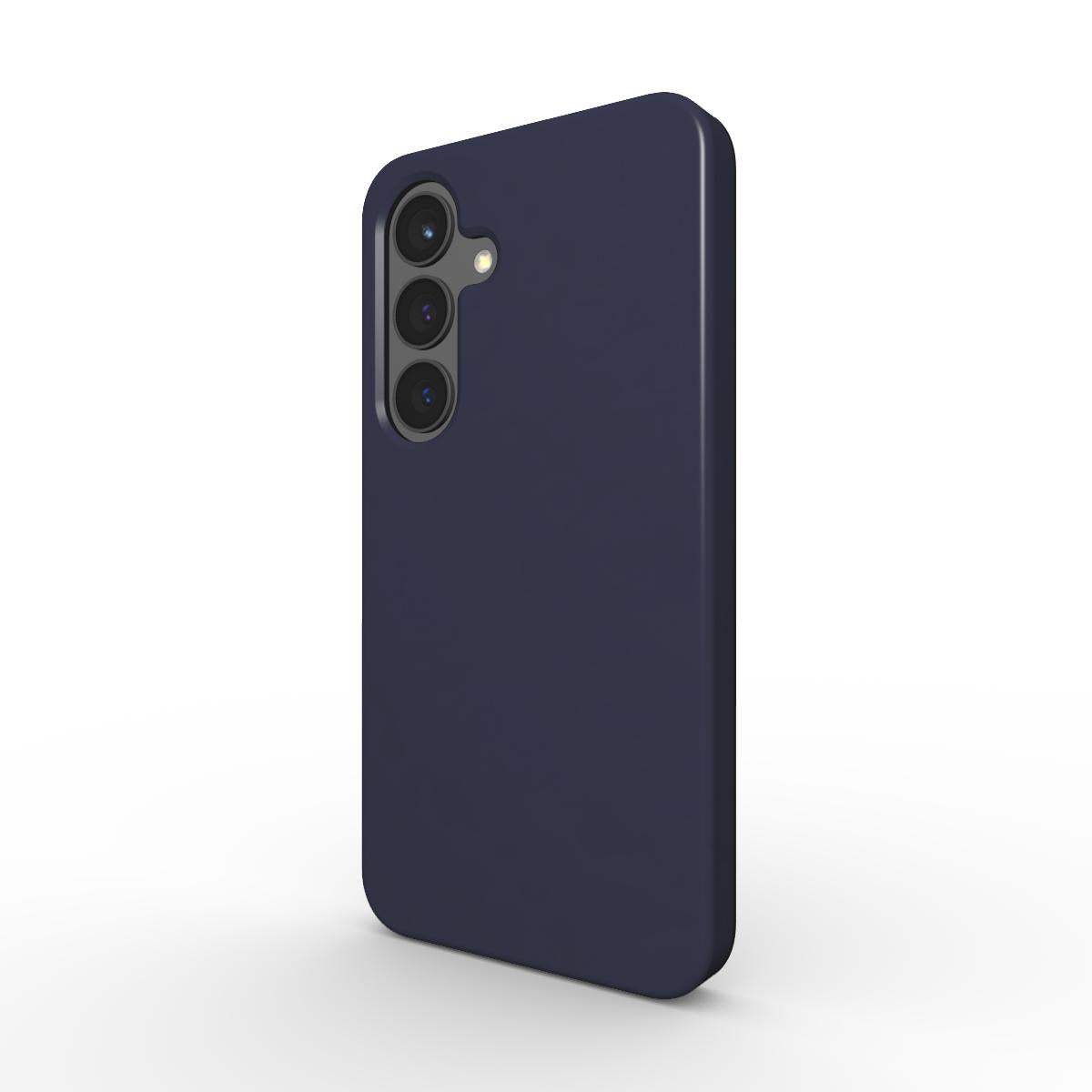 Deep Blue Samsung Dual Layer Phone Case