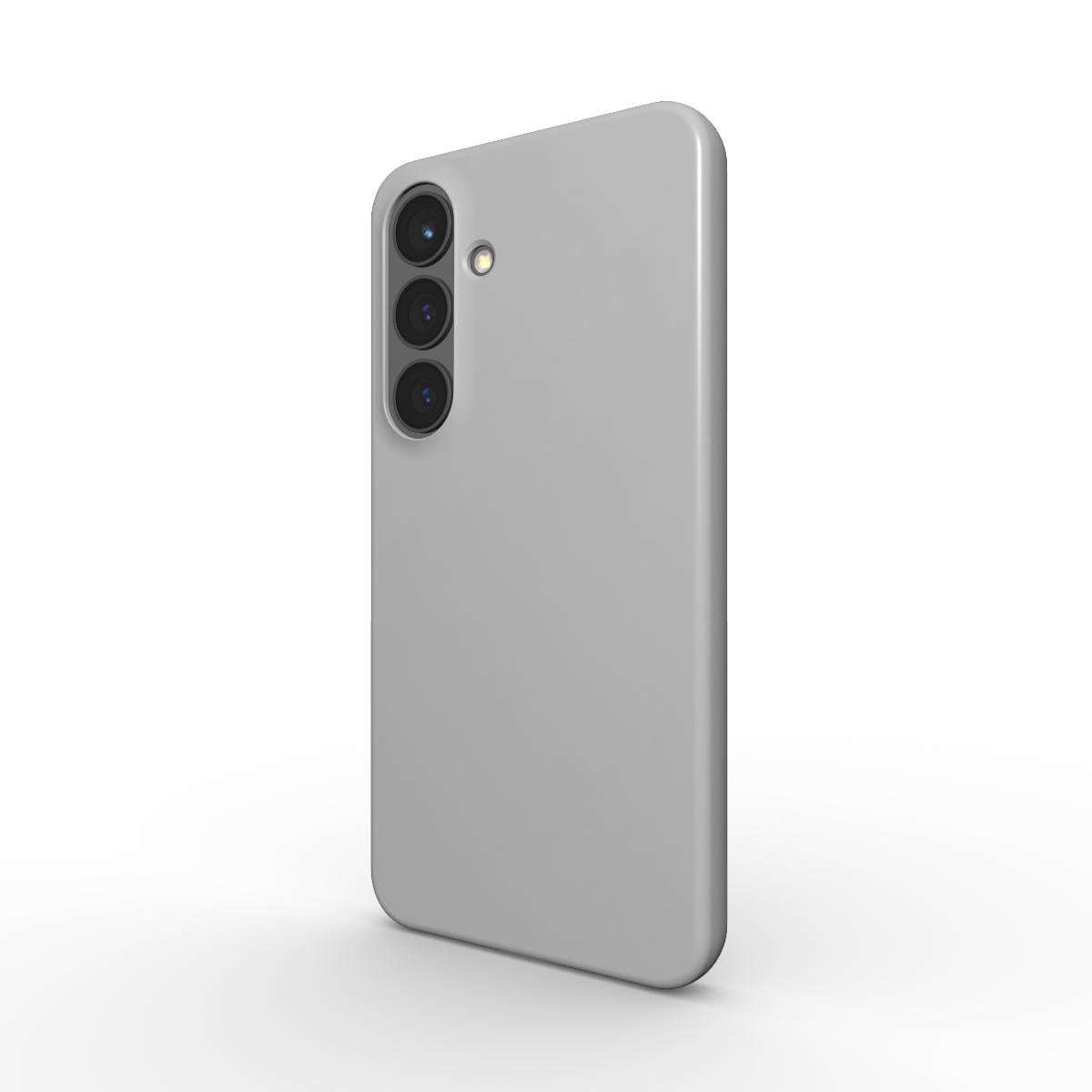Silver Samsung Slim Phone Case