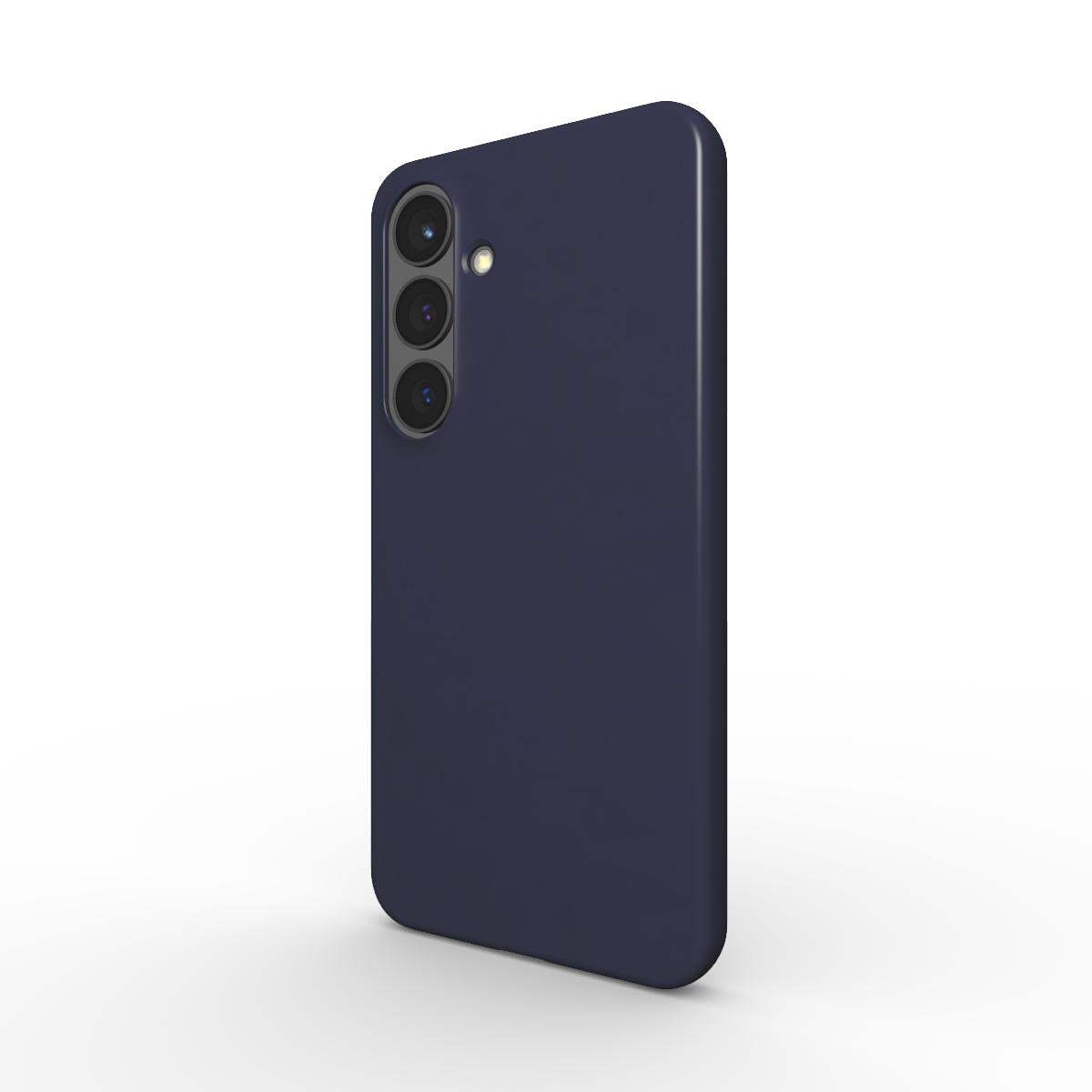 Deep Blue Samsung Slim Phone Case