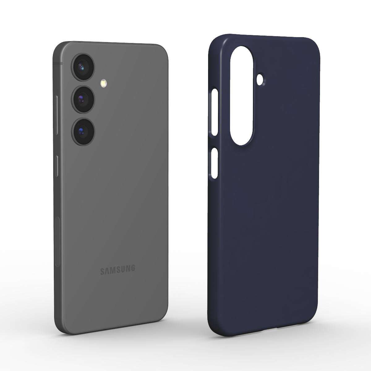 Deep Blue Samsung Slim Phone Case