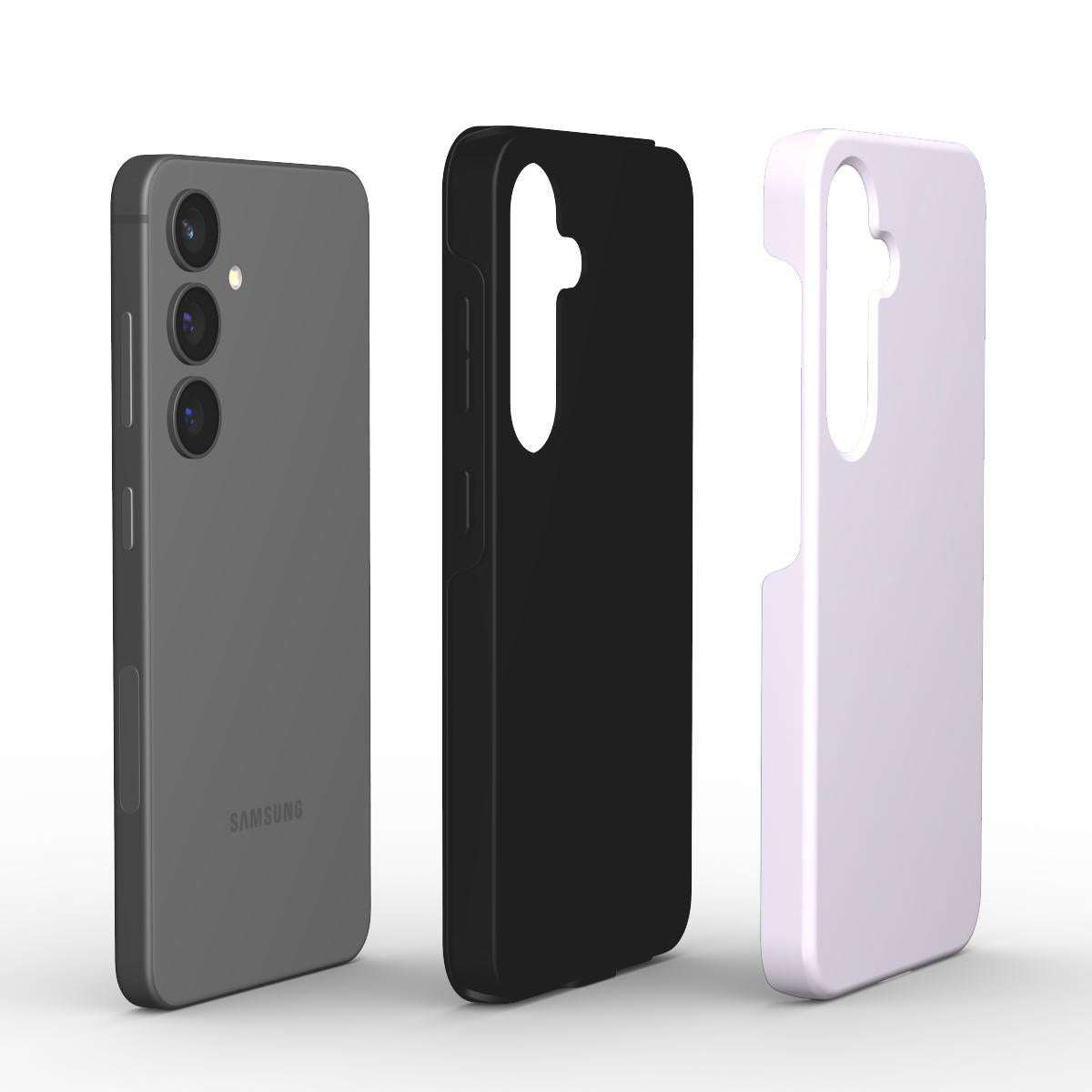 Lavender Samsung Dual Layer Phone Case