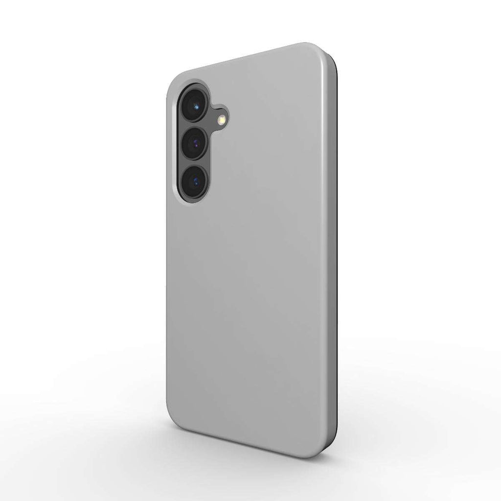 Silver Samsung Dual Layer Phone Case