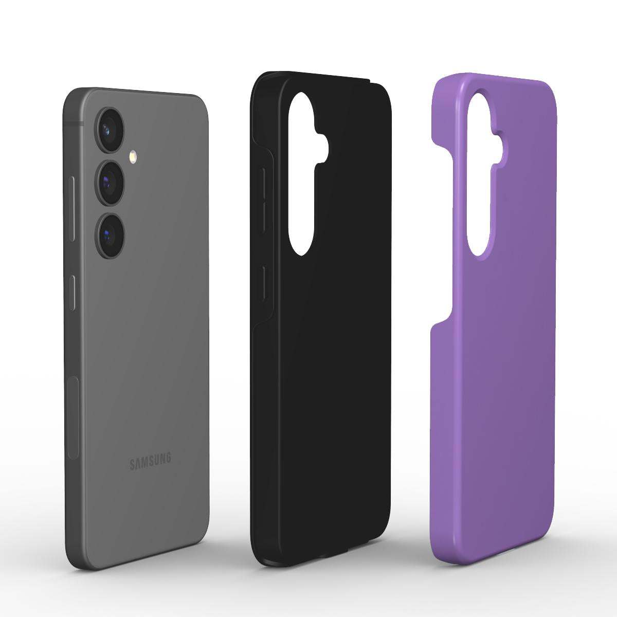 Purple Samsung Dual Layer Phone Case