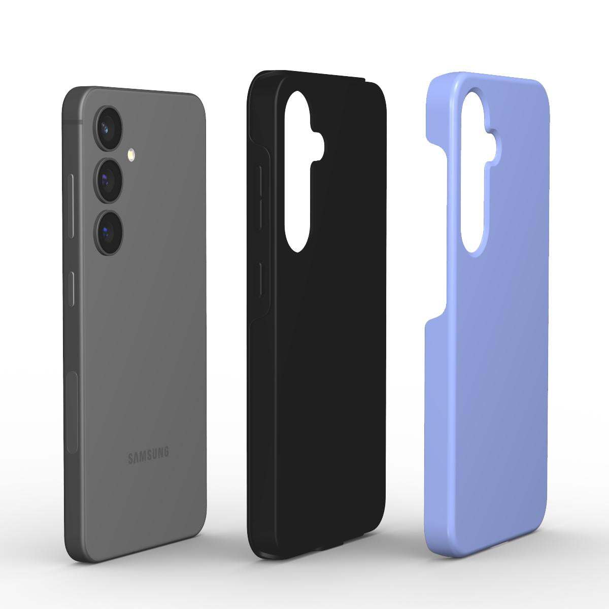 Sky Blue Samsung Dual Layer Phone Case