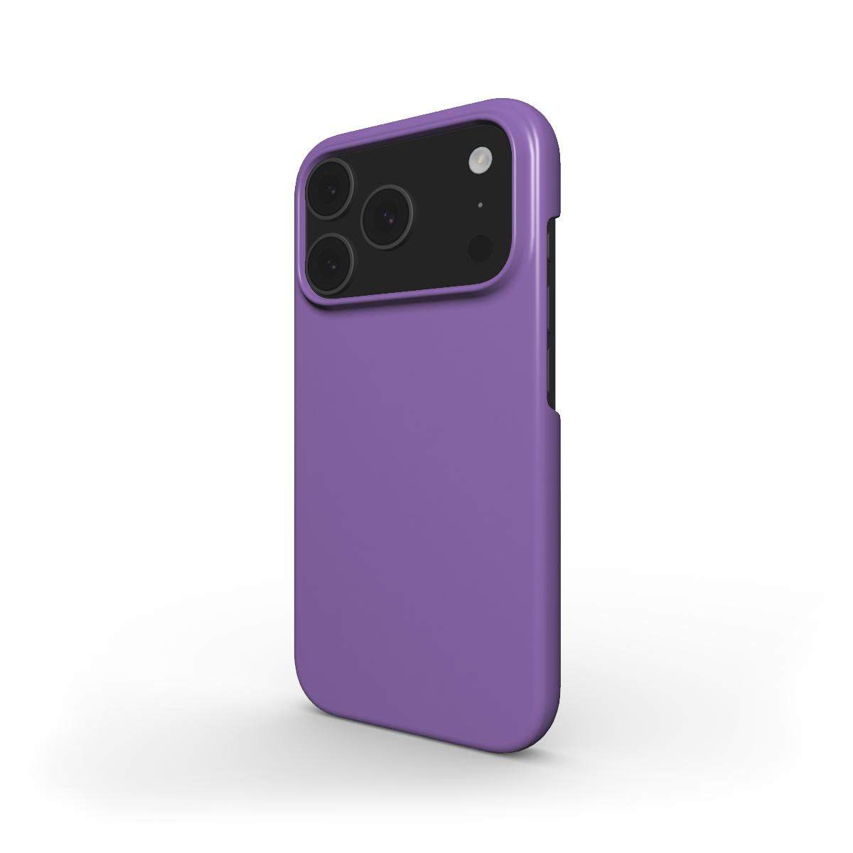 Purple Slim iPhone Case