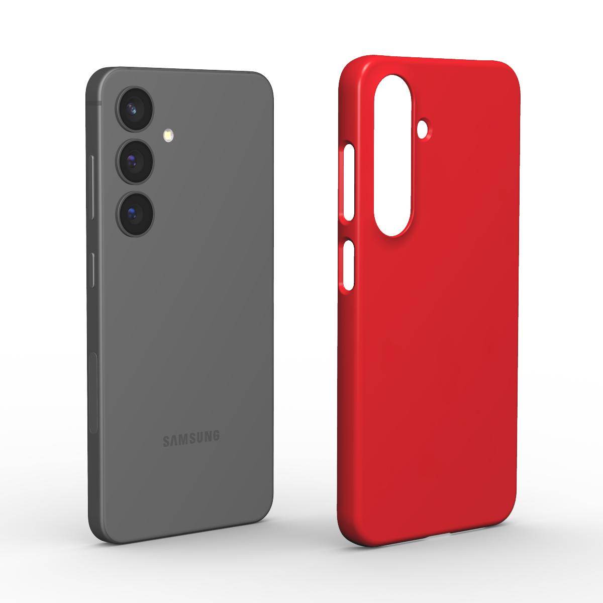 Red Samsung Slim Phone Case