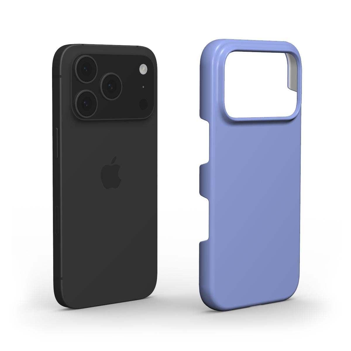Sky Blue Slim iPhone Case