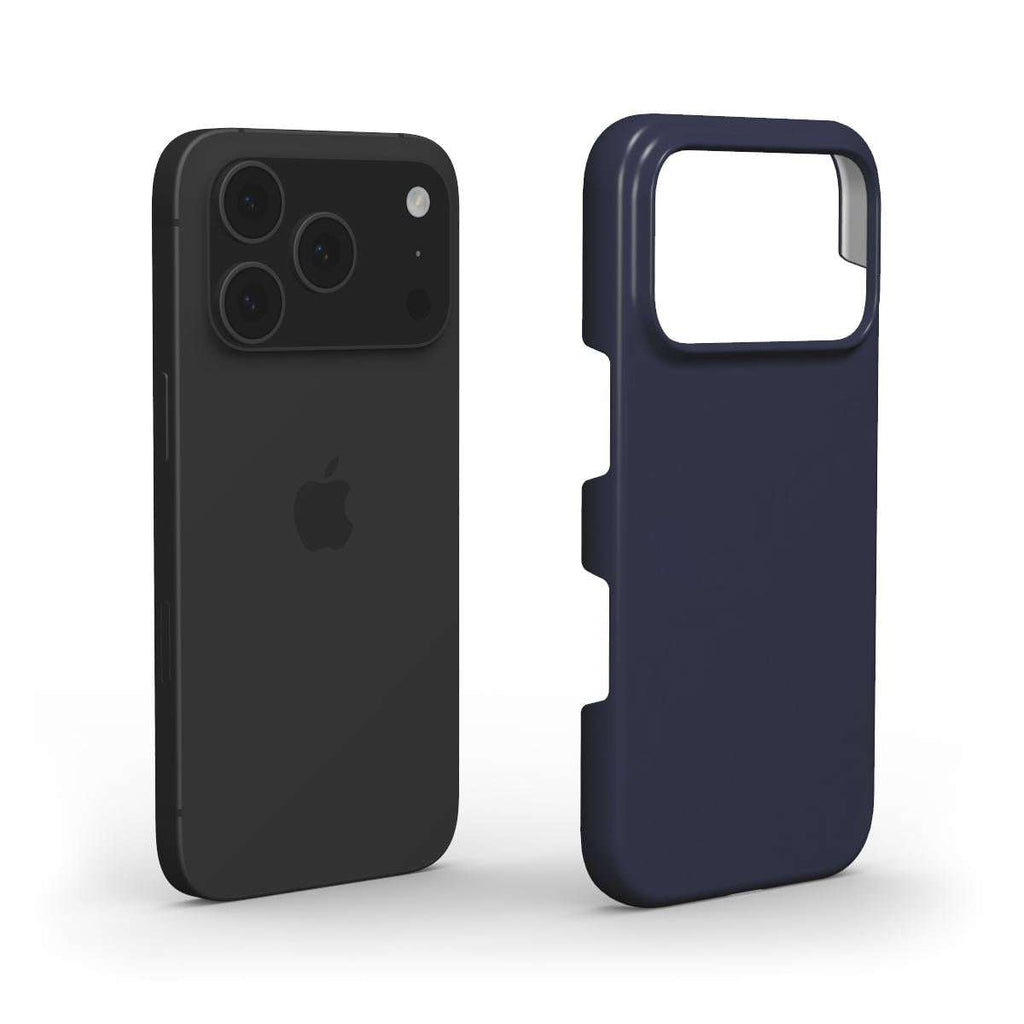 Deep Blue Slim iPhone Case