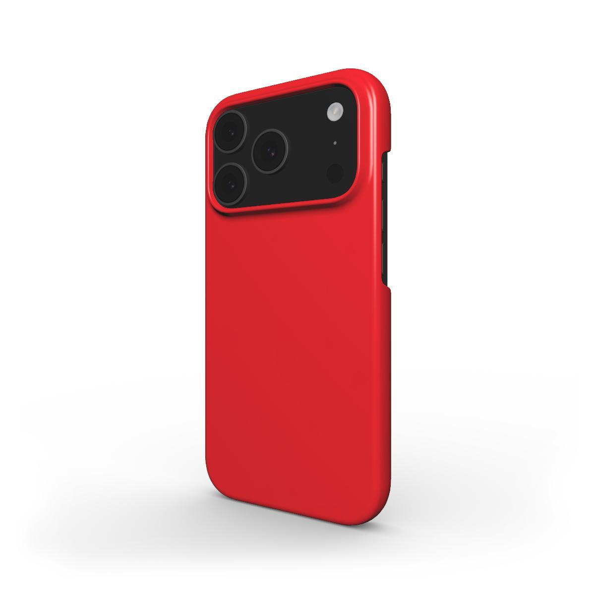 Red Slim iPhone Case
