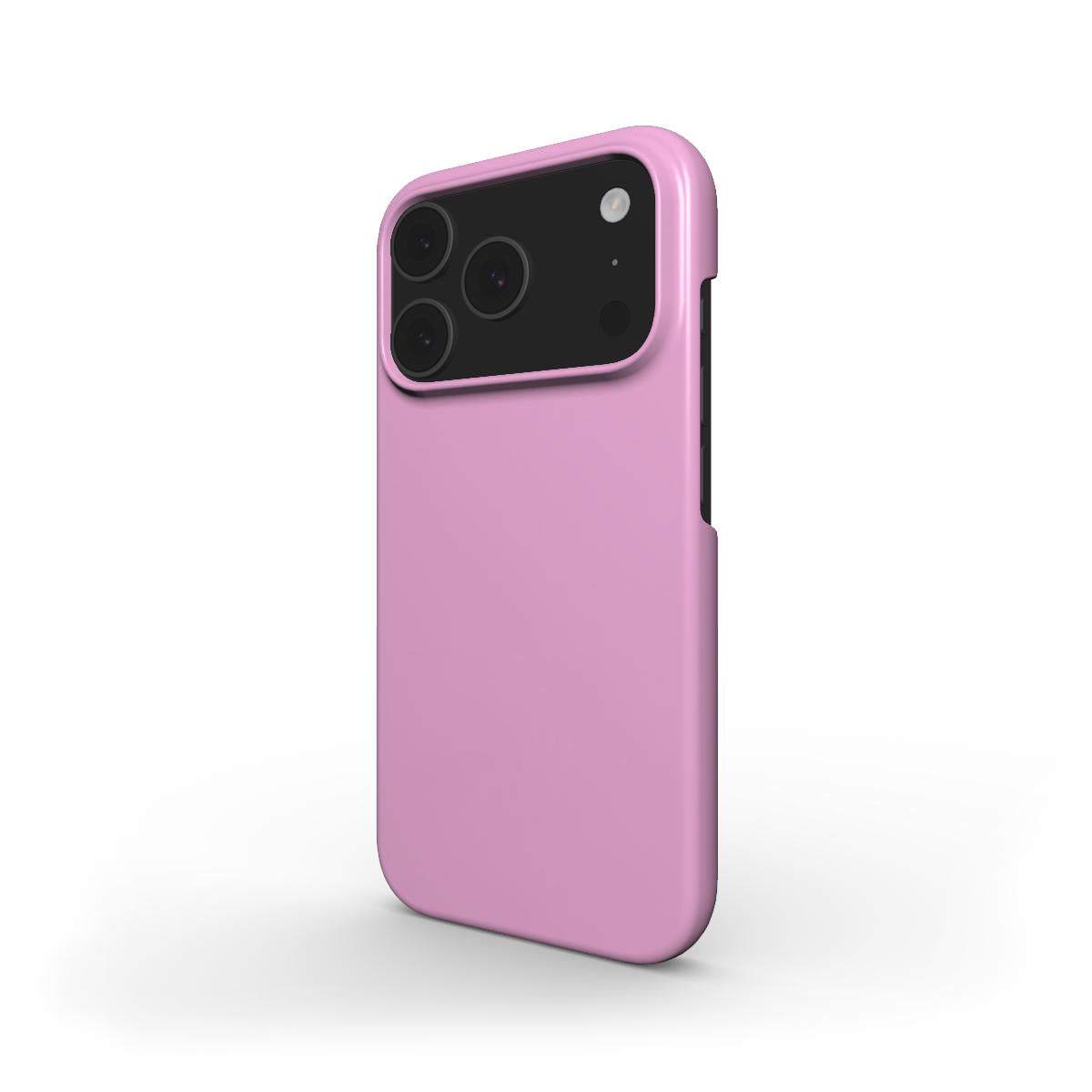 Dusky Pink Slim iPhone Case