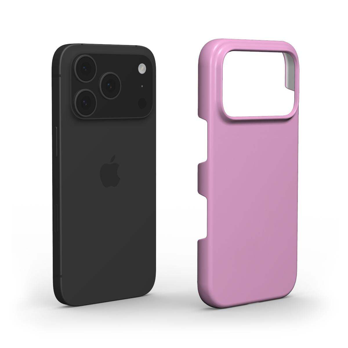 Dusky Pink Slim iPhone Case