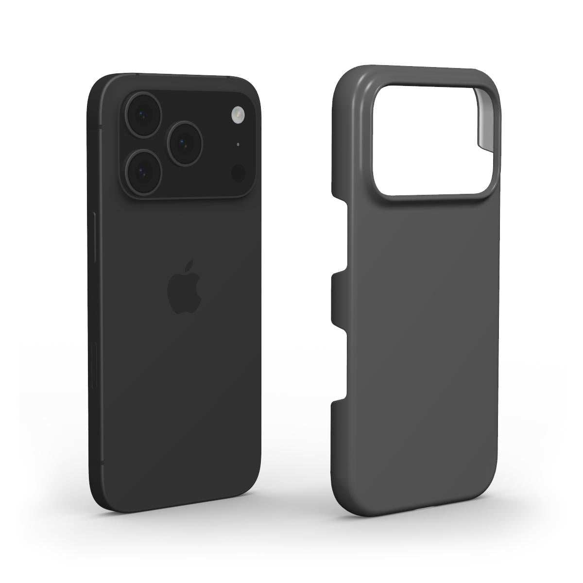 Gunmetal Grey Slim iPhone Case