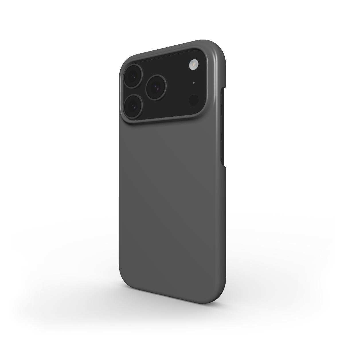 Gunmetal Grey Slim iPhone Case