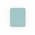Green teal leather Apple iPad case with built-in Apple Pencil holder and shock-absorbing protection