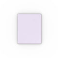Lavender leather Apple iPad case with shock-absorbing TPU and Apple Pencil slot
