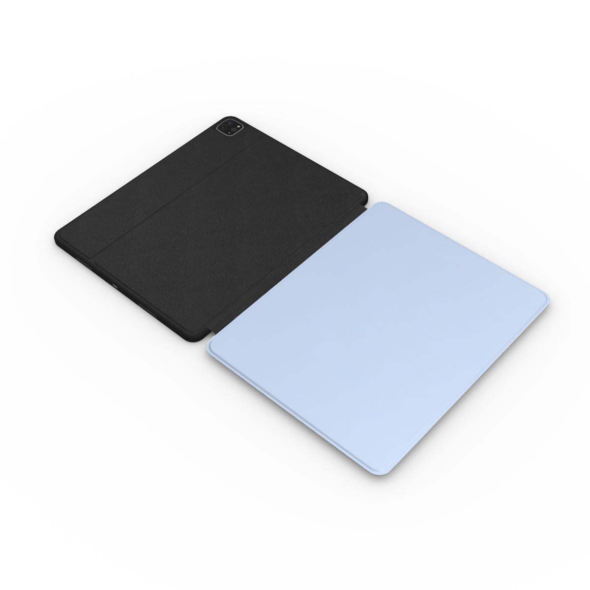 Misty Blue Leather Apple iPad Case