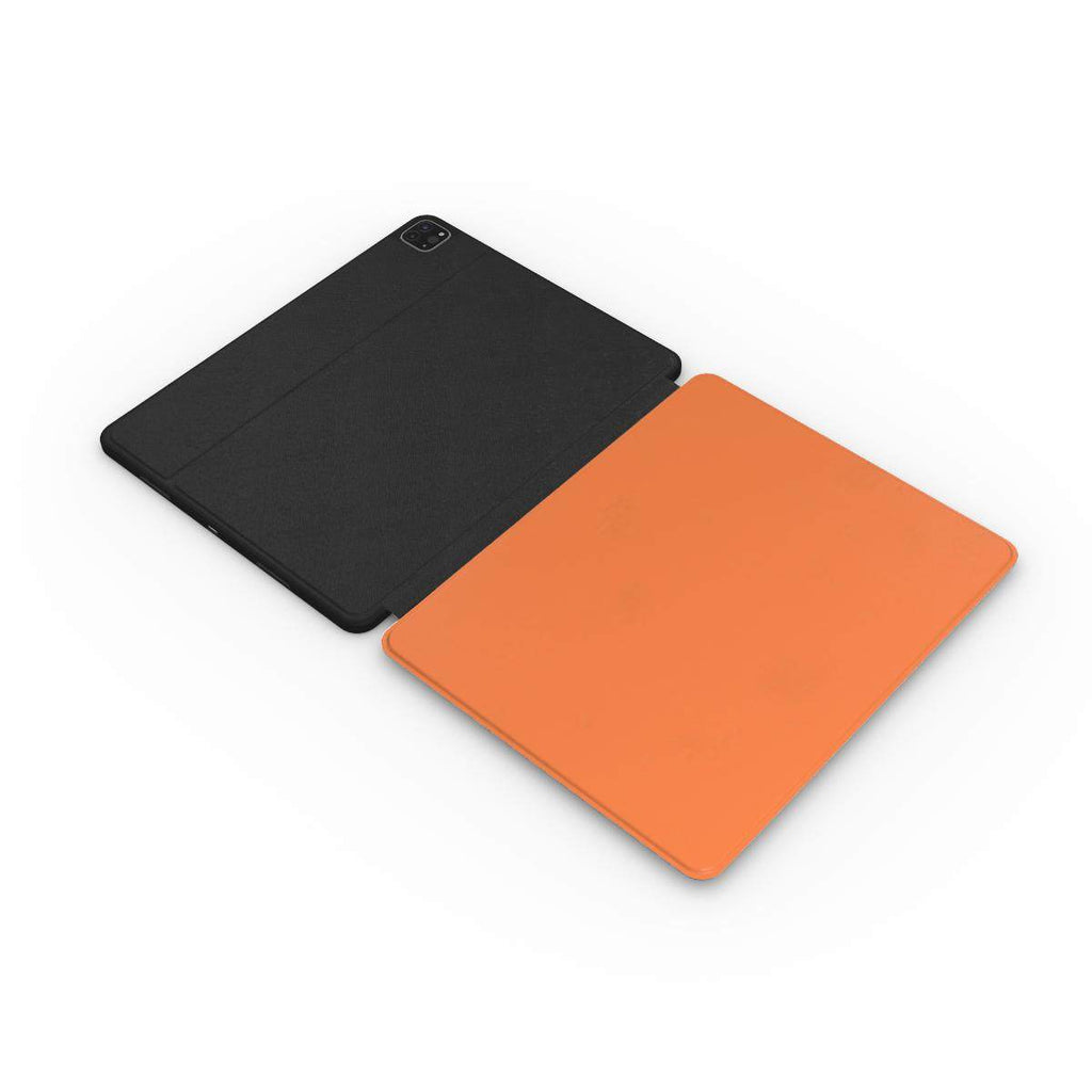 Bold Orange Leather Apple iPad Case