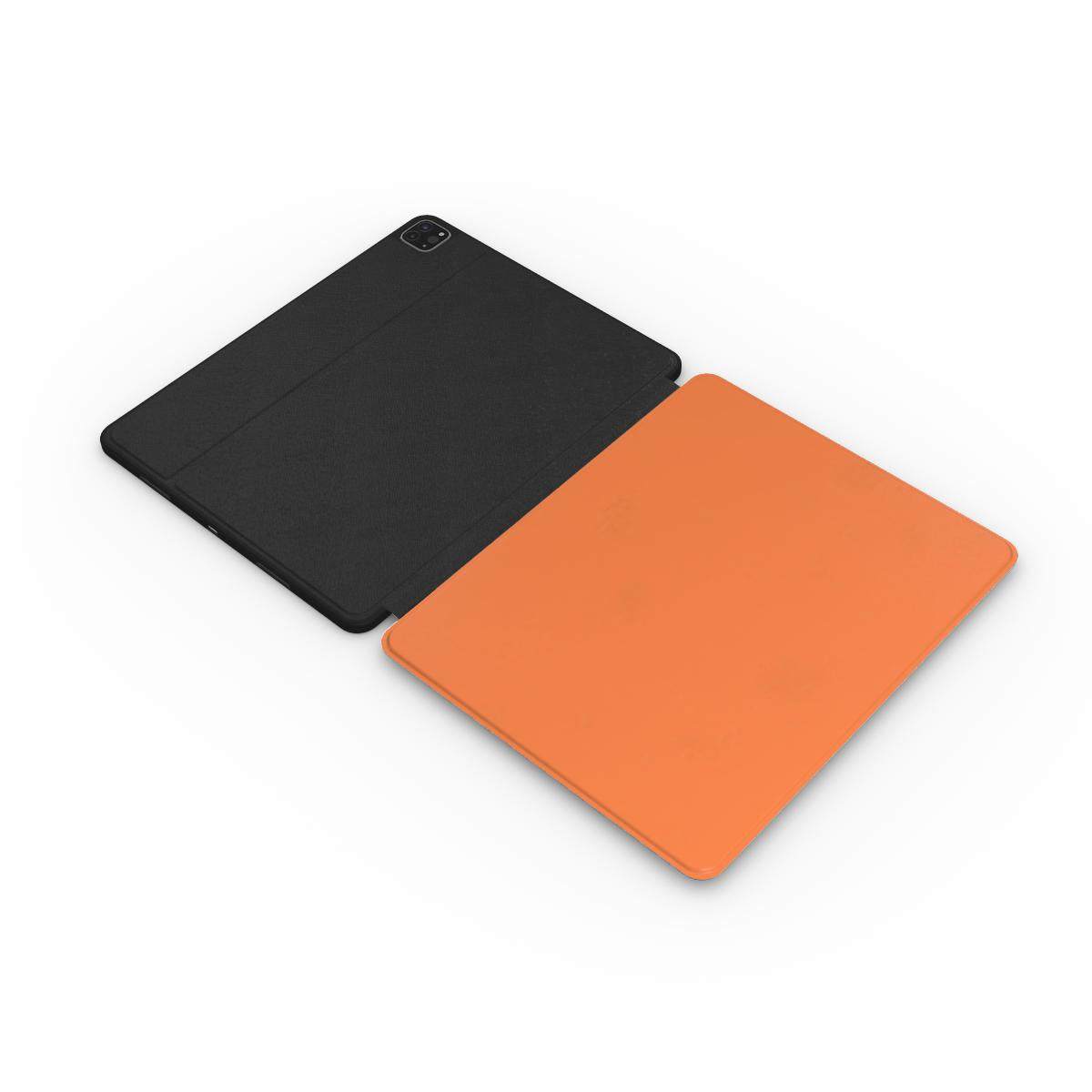 Bold Orange Leather Apple iPad Case