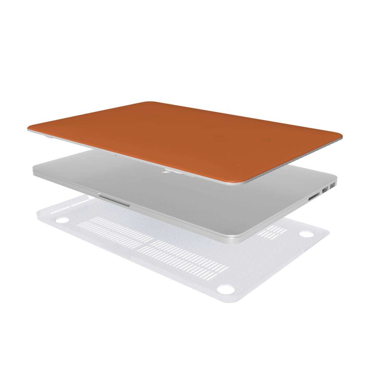 Bold Orange MacBook Protective Case