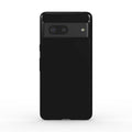 Black Google Pixel dual layer phone case with glossy finish and shock-absorbing TPU liner