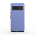 Sky blue Google Pixel phone case with dual layer protection and glossy finish