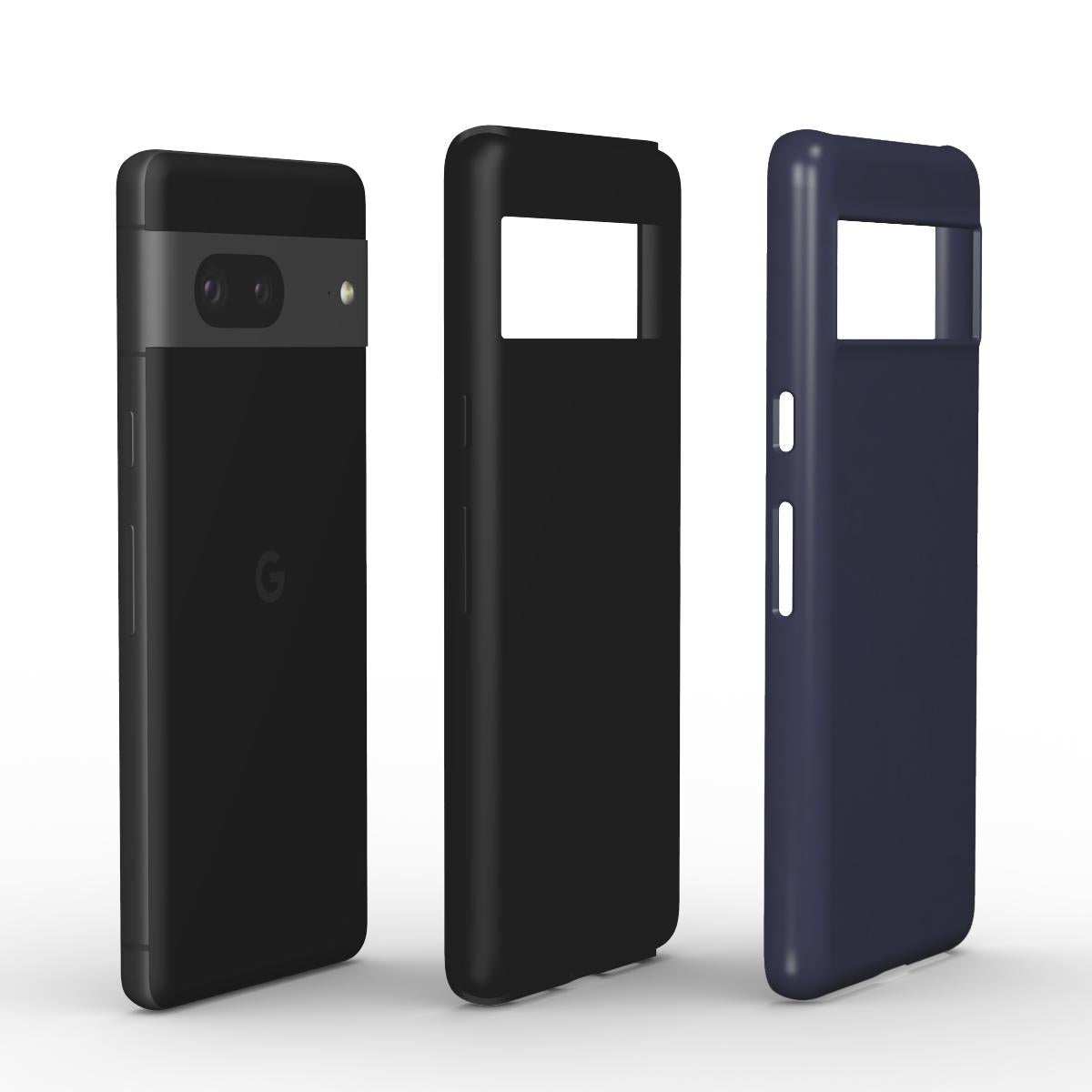 Deep Blue Google Pixel Dual Layer Phone Case