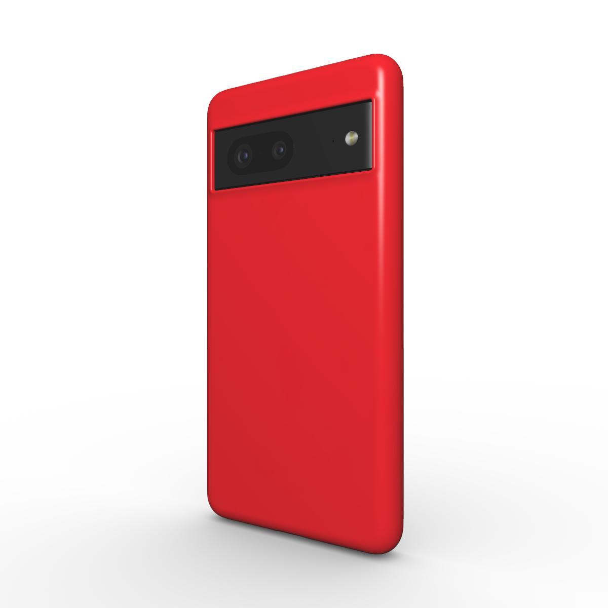 Red Google Pixel Dual Layer Phone Case