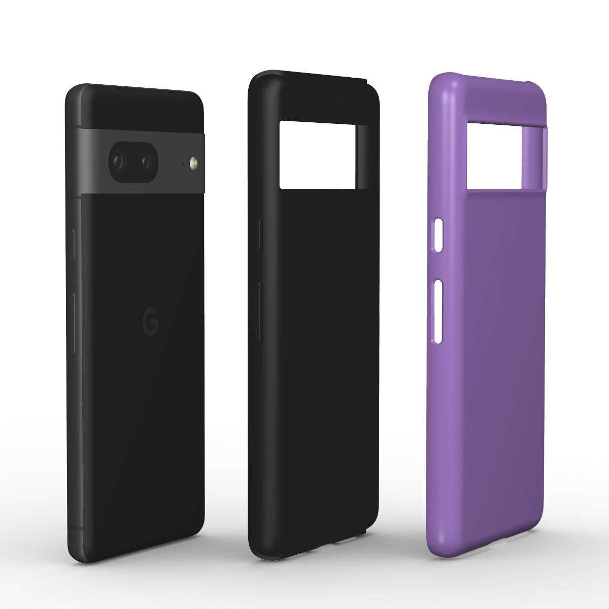Purple Google Pixel Dual Layer Phone Case