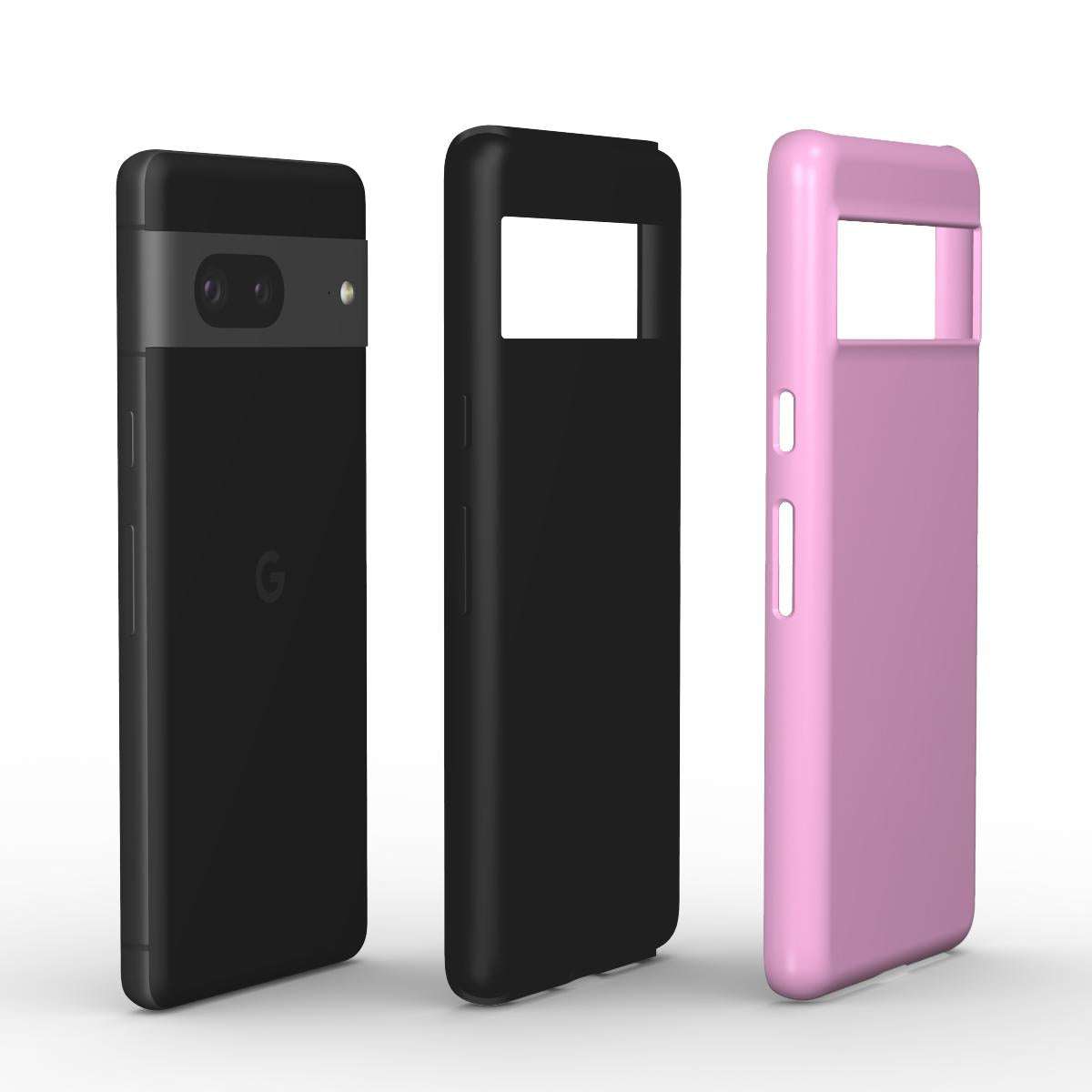 Dusky Pink Google Pixel Dual Layer Phone Case